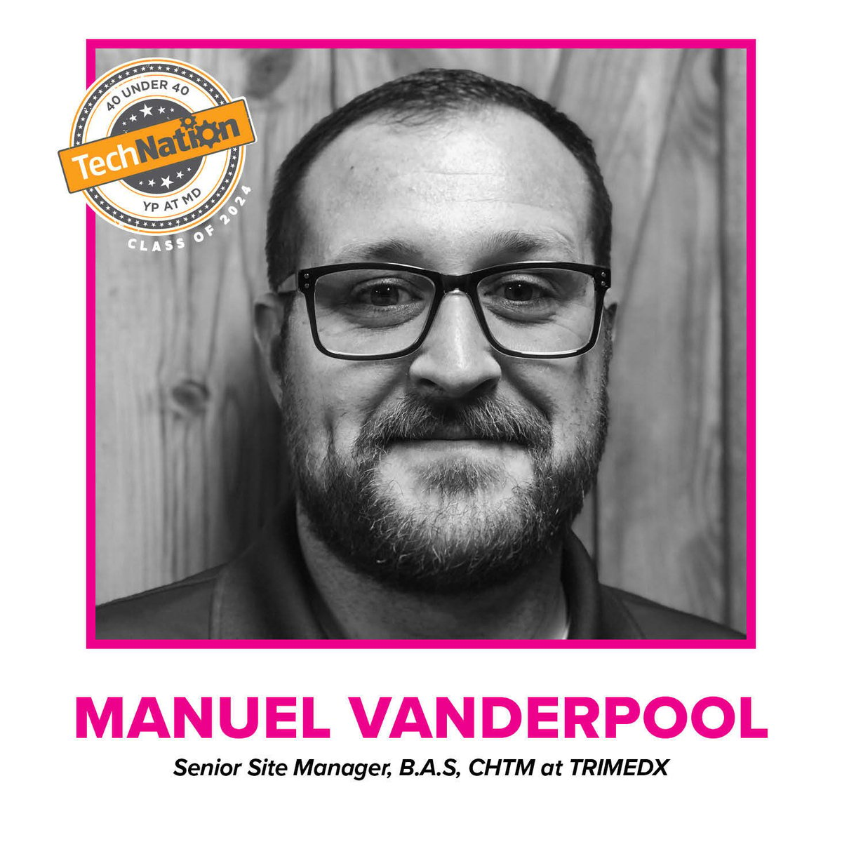 40Under40_TRIMEDX_Manuel Vanderpool